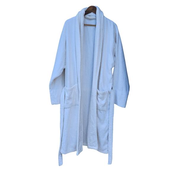 Baltic Linen Terry Spa Bath Robe White Size OS - Picture 3 of 6